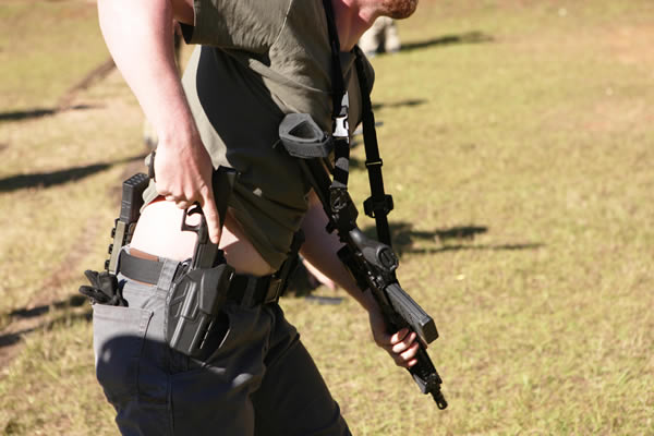 pistol training