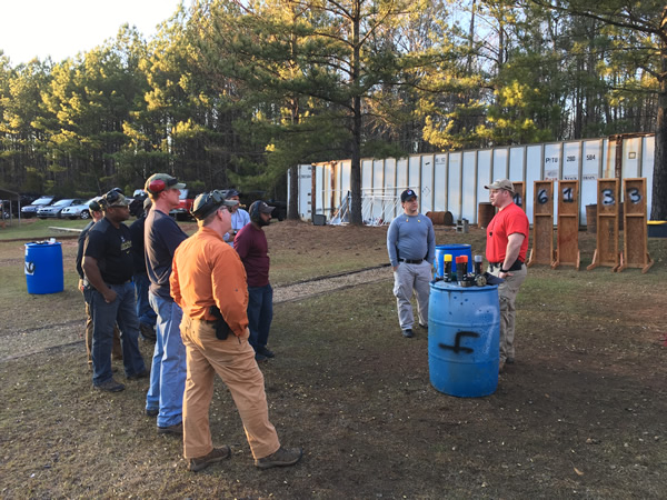 pistol training